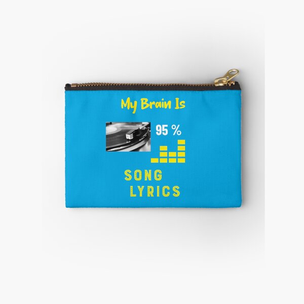 Item preview, My Brain Is 95% Song Lyrics! Music Piano Song Singer Vocal  designed and sold by musicmusicpin.