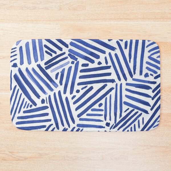 Item preview, Minimalist blue line pattern designed and sold by hillarymoore06.