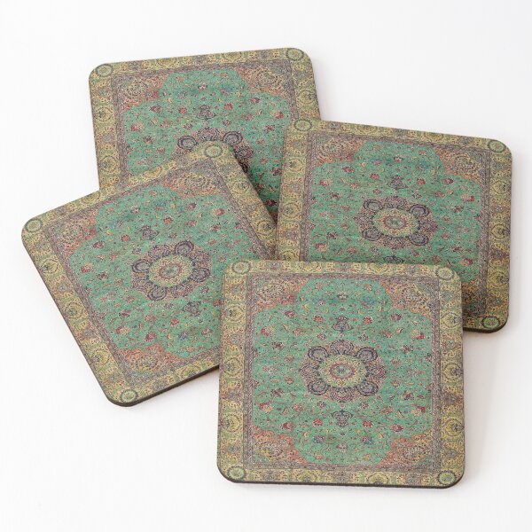 Aperçu de l'œuvre Tapis Persan Antique Vintage créée et vendue par AnnaAndVibes.