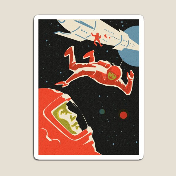 Cosmonaut Magnet