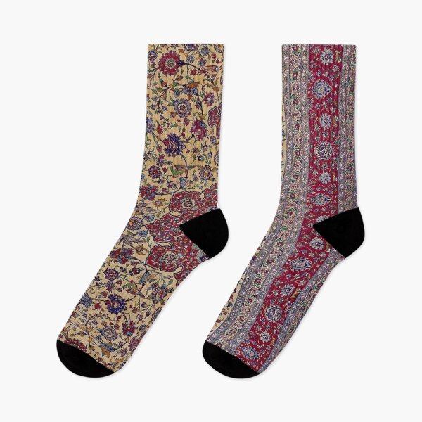Aperçu de l'œuvre Tapis Persan Antique Vintage créée et vendue par AnnaAndVibes.