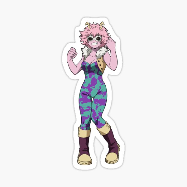 Ashido Hero Costume Sticker