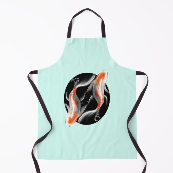 Item preview, Koi fish digital illustration designed and sold by Clara Memmoli.
