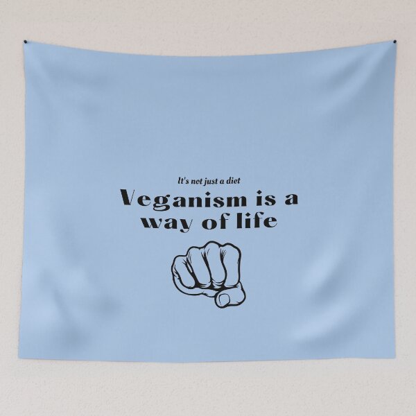 Item preview, it's not just a Diet, Veganism is a way of Life! designed and sold by Millenial Designs.