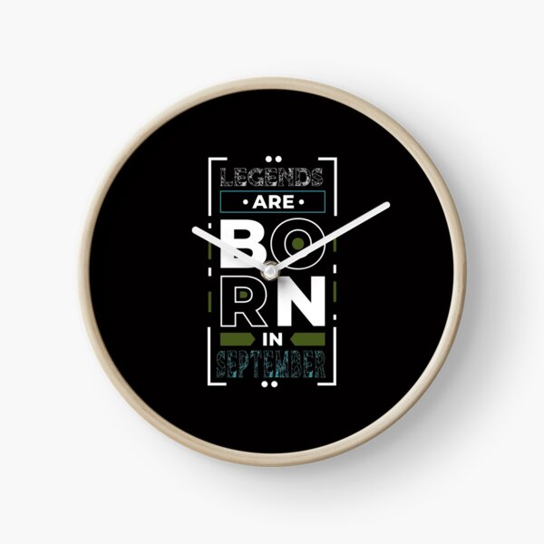 Item preview, Legends Are Born In September designed and sold by cutitoutsir.
