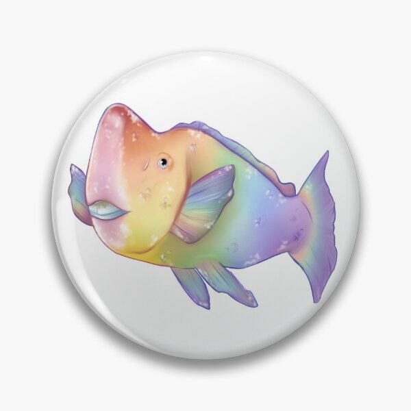 Item preview, Rainbow Bumphead Parrotfish designed and sold by KrissySempai.