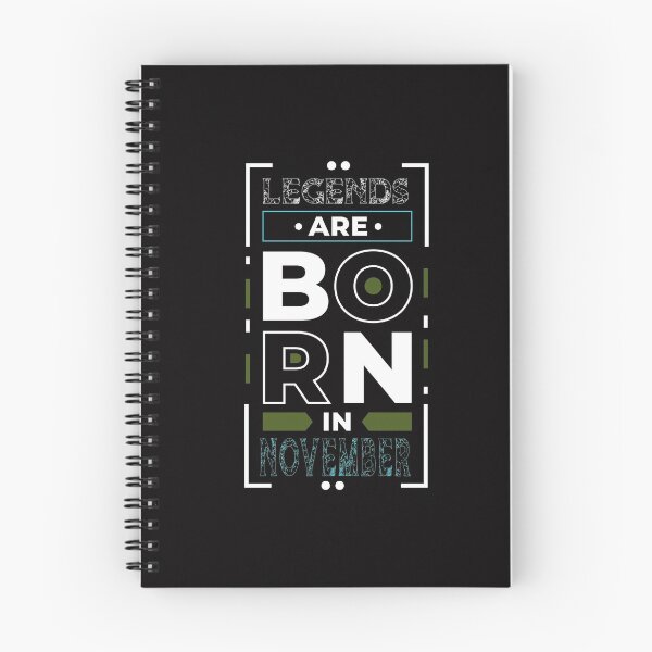 Item preview, Legends Are Born In November designed and sold by cutitoutsir.