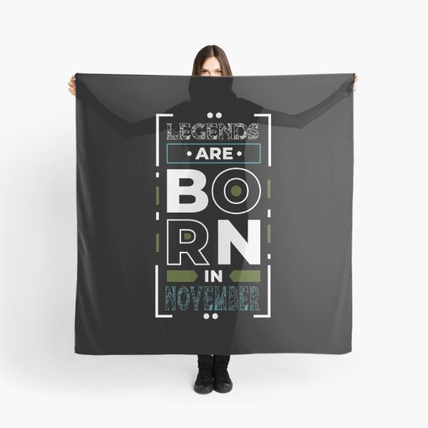 Item preview, Legends Are Born In November designed and sold by cutitoutsir.