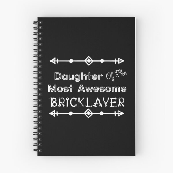 Item preview, Daughter Of The Most Awesome Bricklayer | Tradies designed and sold by SerendipityNow.