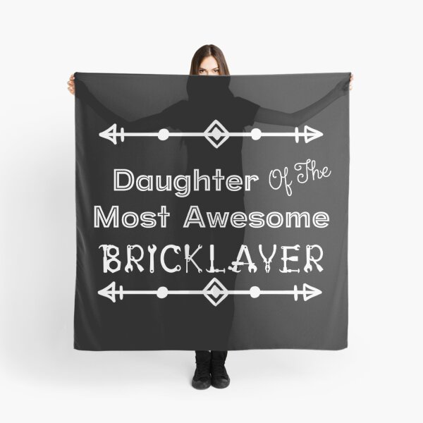 Item preview, Daughter Of The Most Awesome Bricklayer | Tradies designed and sold by SerendipityNow.