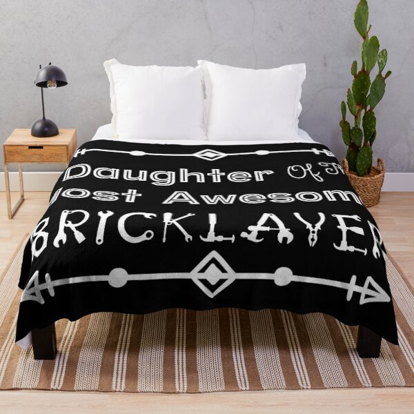 Item preview, Daughter Of The Most Awesome Bricklayer | Tradies designed and sold by SerendipityNow.