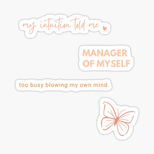 Item preview, INDEPENDENT WOMEN/GIRL BOSS STICKER PACKET  designed and sold by kristyung.