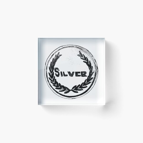 Item preview, Silver Medal (black) designed and sold by rideybikes.