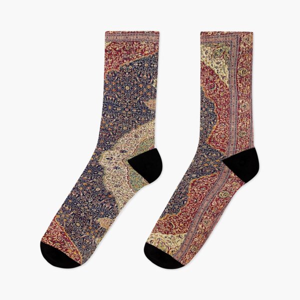 Aperçu de l'œuvre Tapis Persan Antique Vintage créée et vendue par AnnaAndVibes.