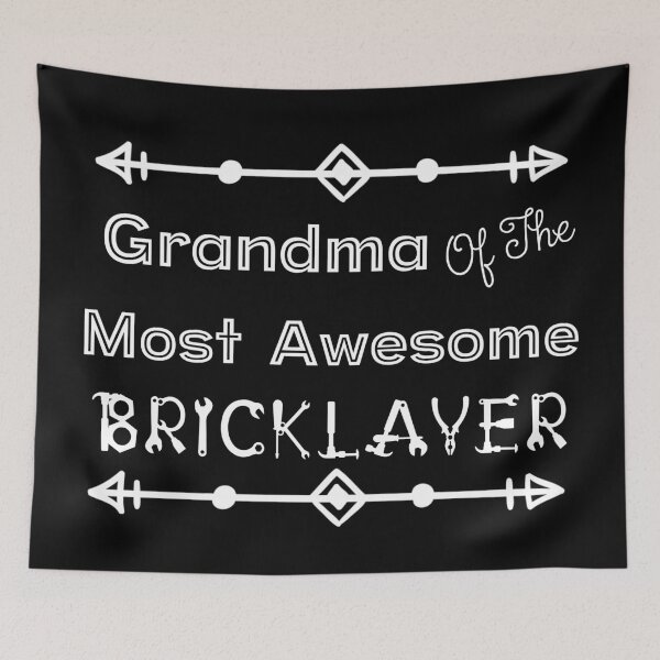 Item preview, Grandma Of The Most Awesome Bricklayer | Tradies designed and sold by SerendipityNow.