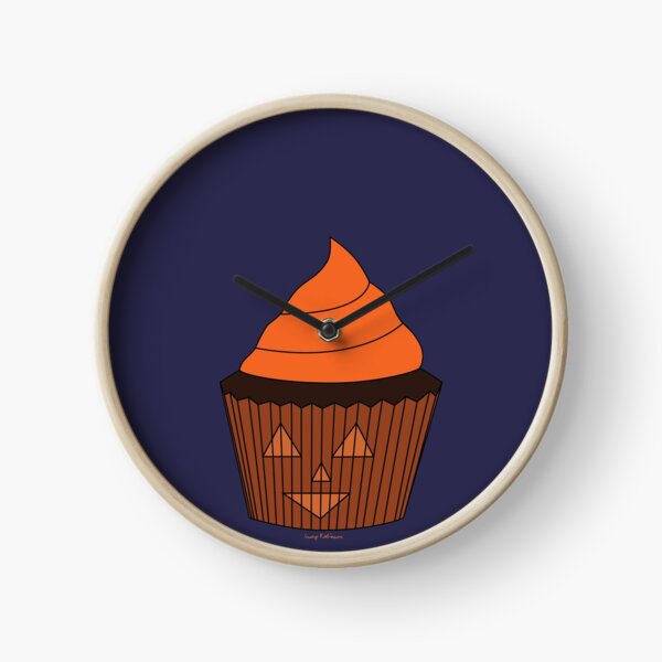Item preview, Happy Jack-O-Lantern Cupcake 2 designed and sold by Caseymakesart.