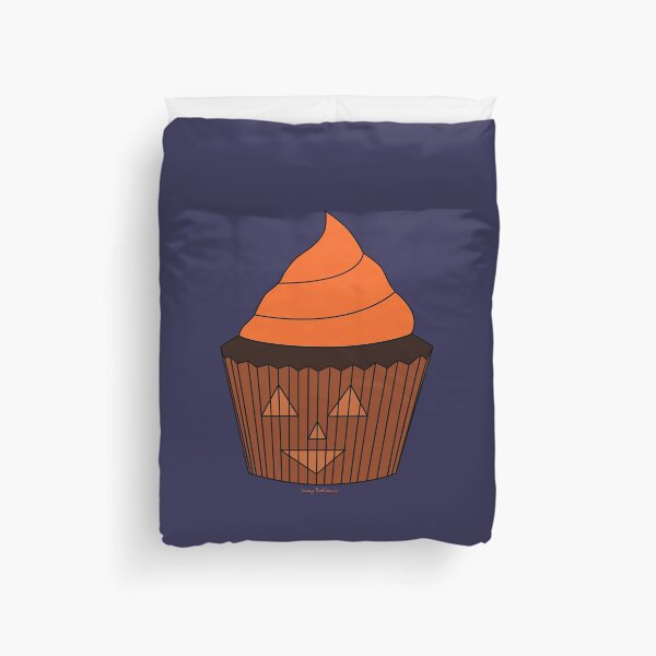 Item preview, Happy Jack-O-Lantern Cupcake 2 designed and sold by Caseymakesart.