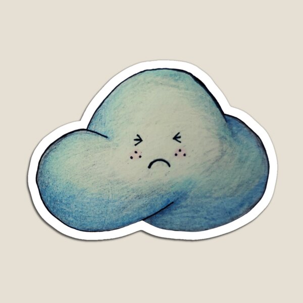 Item preview, Sad Rain Cloud designed and sold by DaughertyDraws.