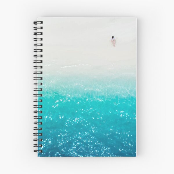 Item preview, Woman Seated on White Sand in Oceanfront designed and sold by ProjecTees.