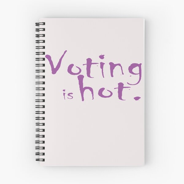 Item preview, Voting is hot designed and sold by Leous.