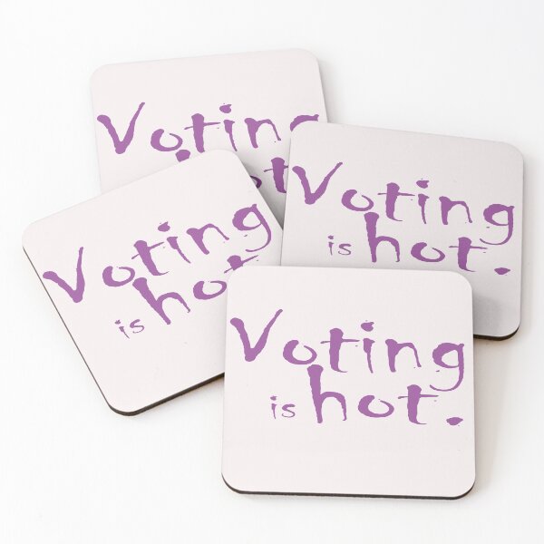 Item preview, Voting is hot designed and sold by Leous.