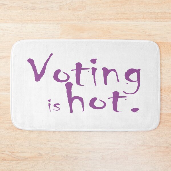 Item preview, Voting is hot designed and sold by Leous.