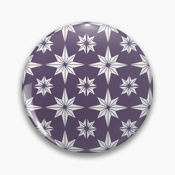 Item preview, Dark Purple star pattern designed and sold by nelmski.