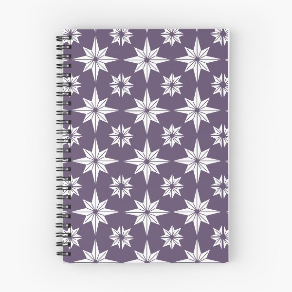 Item preview, Dark Purple star pattern designed and sold by nelmski.