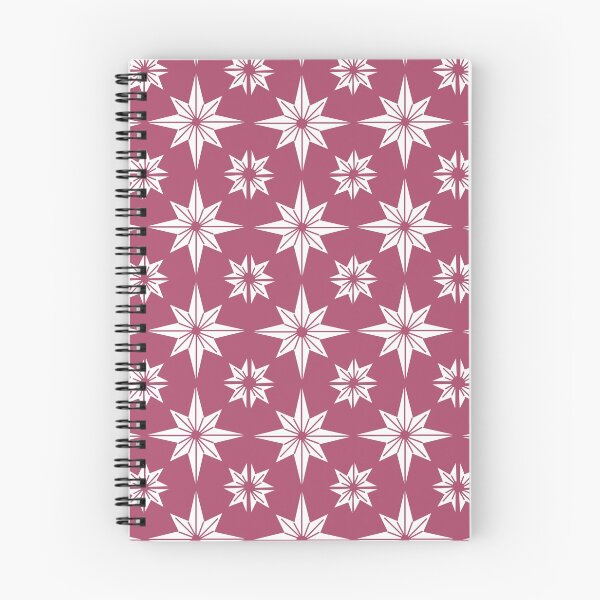Item preview, Dark pink star pattern designed and sold by nelmski.