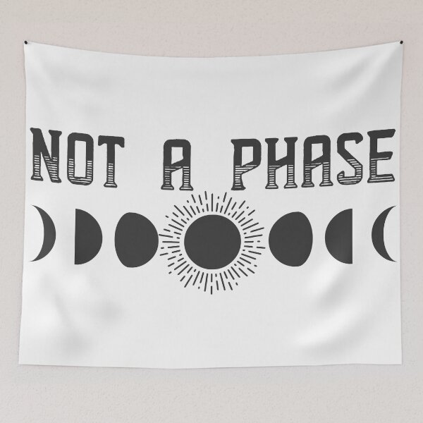 Item preview, Not A Phase - Moon Cycles designed and sold by elevens.
