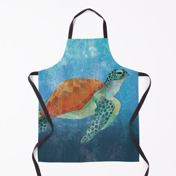 Item preview, Green Sea Turtle - with background designed and sold by TrevorIrvin.