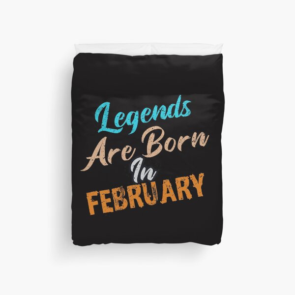 Item preview, Legends Are Born In February designed and sold by cutitoutsir.