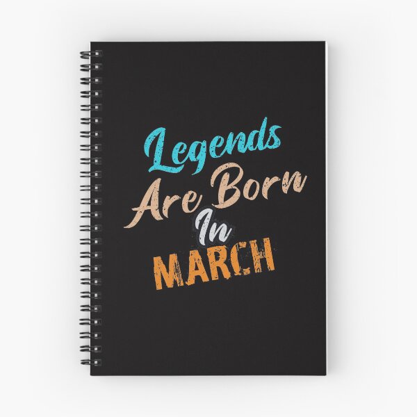 Item preview, Legends Are Born In March designed and sold by cutitoutsir.
