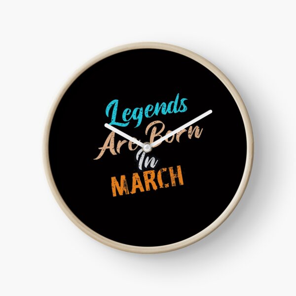 Item preview, Legends Are Born In March designed and sold by cutitoutsir.