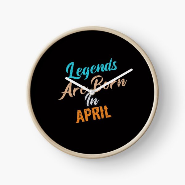 Item preview, Legends Are Born In April designed and sold by cutitoutsir.