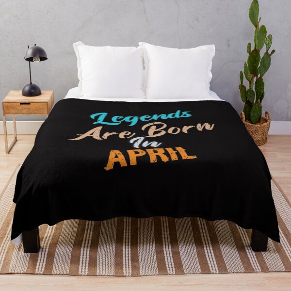 Item preview, Legends Are Born In April designed and sold by cutitoutsir.