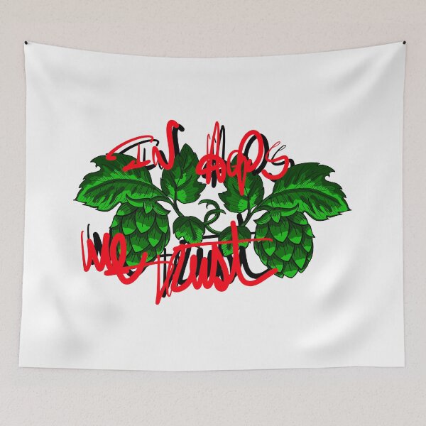 Item preview, In hops we trust designed and sold by shtem.