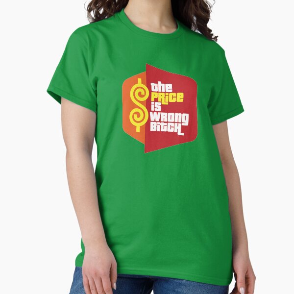 Artikel-Vorschau von Der Preis ist falsch Bitch Game Show Logo-Parodie, designt und verkauft von YabYumShop.