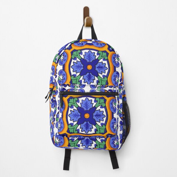Artikelvorschau, Talavera Blue Burst entworfen und verkauft von Jennifer Geiger Art.