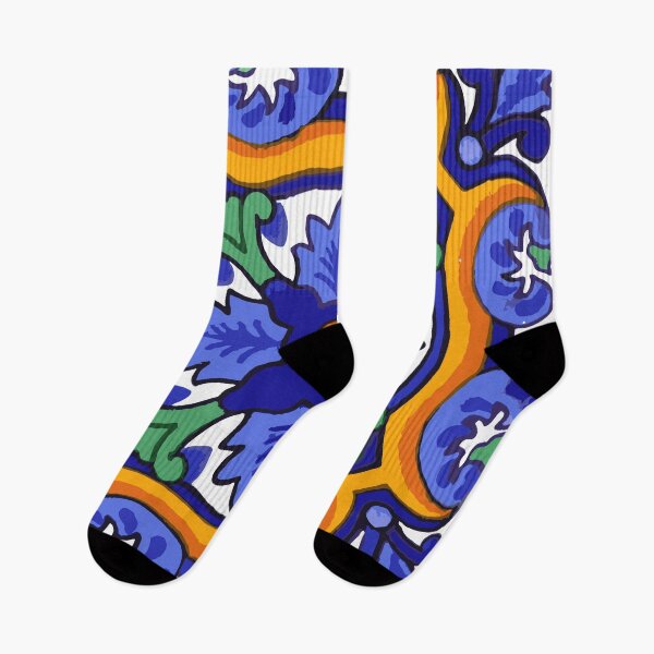 Artikelvorschau, Talavera Blue Burst entworfen und verkauft von Jennifer Geiger Art.