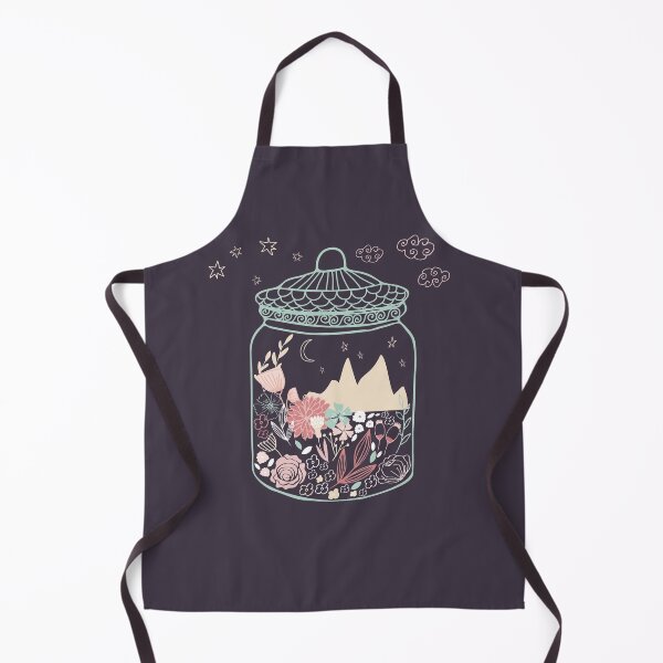 Item preview, Small magical worlds: Moonrise over mountains (world in a jar) designed and sold by Ofeefee.
