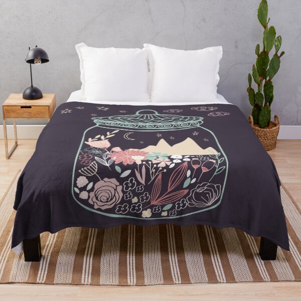 Item preview, Small magical worlds: Moonrise over mountains (world in a jar) designed and sold by Ofeefee.