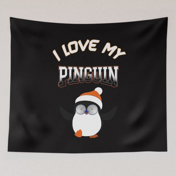 Item preview, I Love My Penguin: Funny Penguin With Sunglasses designed and sold by cutitoutsir.