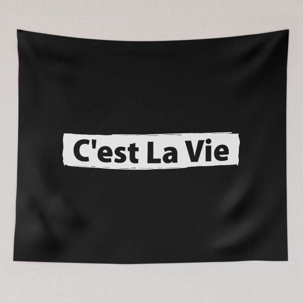 Item preview, C'est La Vie Paris Awseome French Quotes  designed and sold by YerrouDesing.
