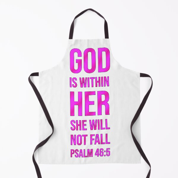 Item preview, God Is Within Her She Will Not Fall | Bible Verse | Psalm 46:5 designed and sold by christiangoods.