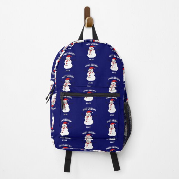 Item preview, Merry Quarantine Christmas 2020 Snowman blue designed and sold by oxoxoxo.