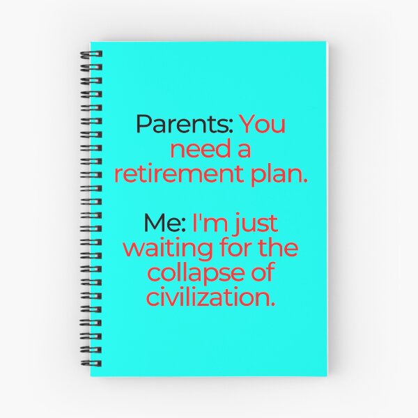 Item preview, Millennial Retirement Plan: The Collapse Of Civilization designed and sold by mind-illusions.
