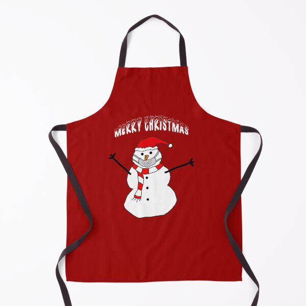 Item preview, Merry Quarantine Christmas Snowman red designed and sold by oxoxoxo.
