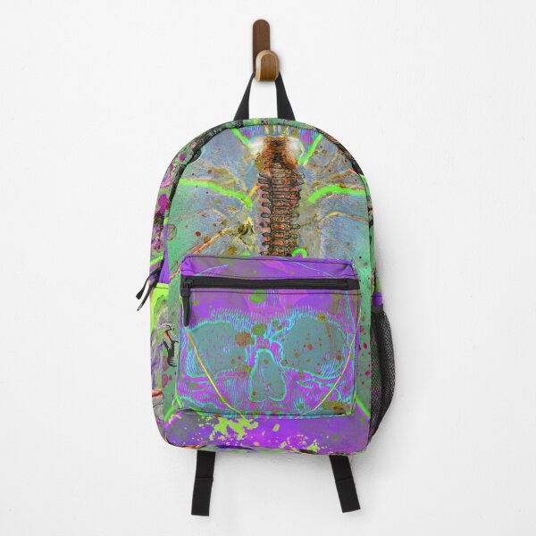Item preview, Trippy Psychedelic Skull Butterfly  designed and sold by TheBearandBunny.