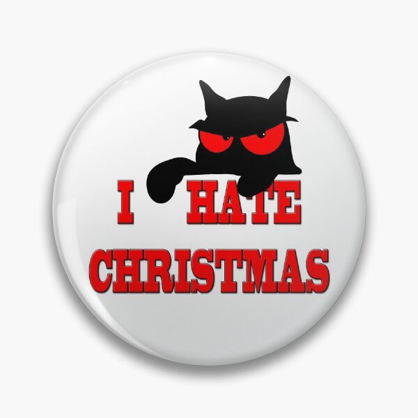 Item preview, Cat says I hate Christmas designed and sold by Astralia.